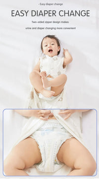 Gigoteuse coton elephant gris