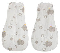 Gigoteuse coton elephant gris