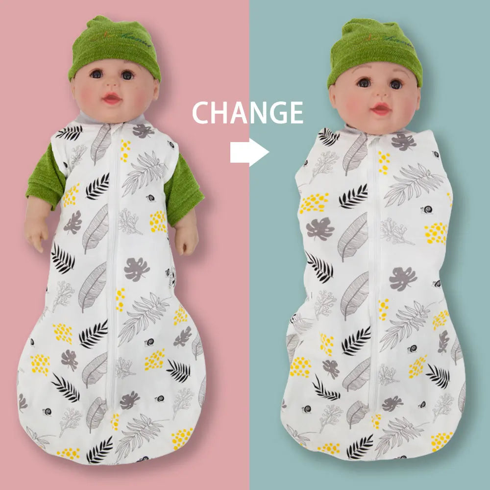 Gigoteuse coton elephant gris