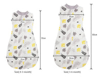 Gigoteuse coton elephant gris