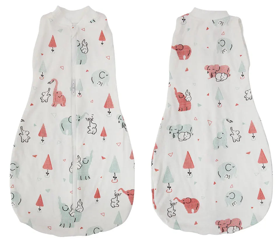 Gigoteuse coton elephant gris
