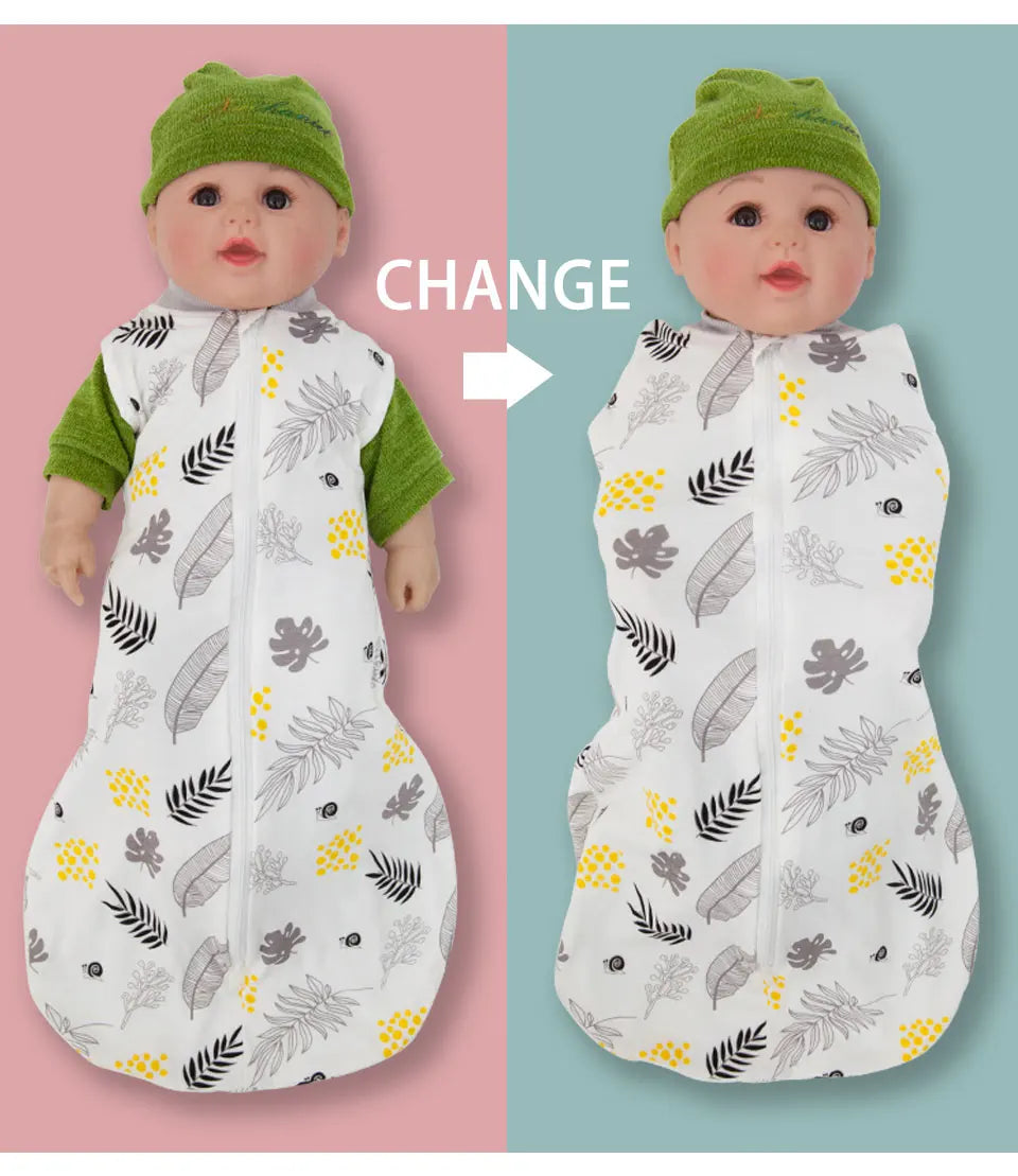 Gigoteuse coton elephant gris