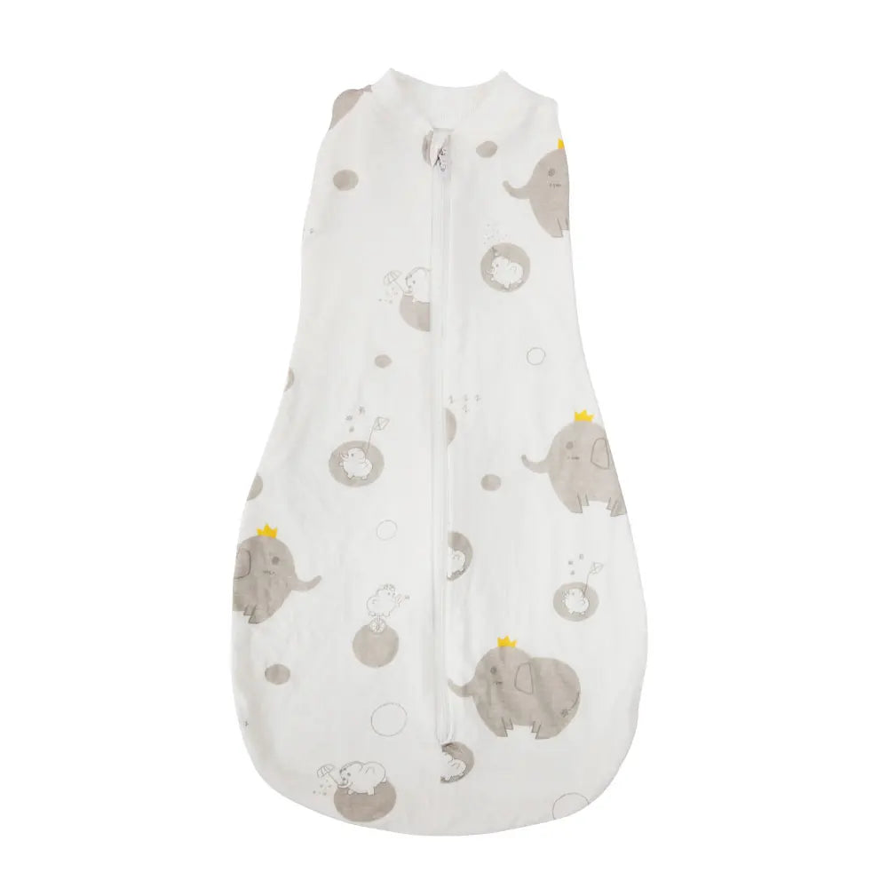 Gigoteuse coton elephant gris