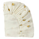 Drap-housse en mousseline de coton doux Promenade botanique