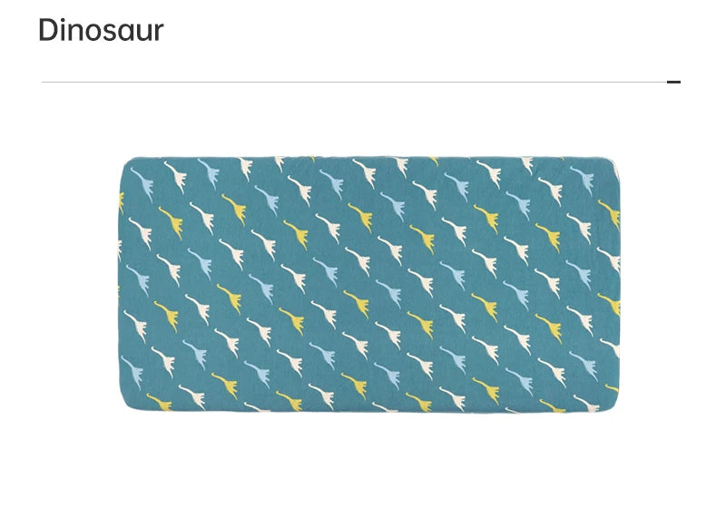 Protège-matelas pour bébé bleu ciel