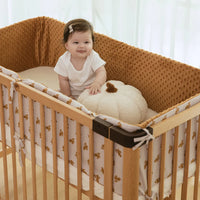 Protège-matelas pour bébé bleu ciel