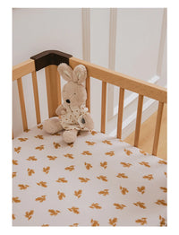 Protège-matelas pour bébé bleu ciel