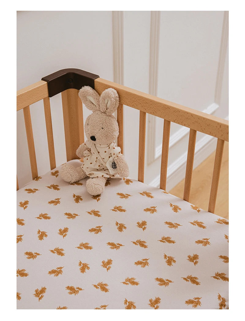 Protège-matelas pour bébé bleu ciel