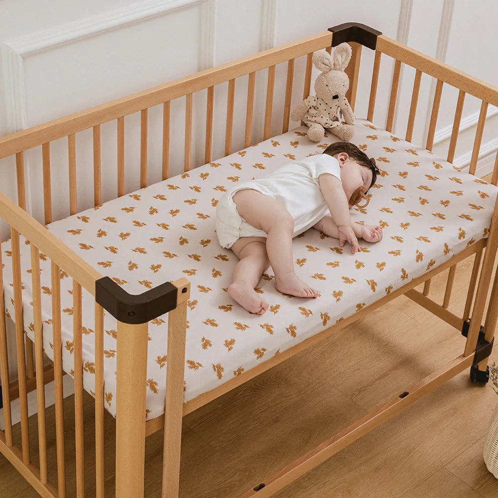 Protège-matelas pour bébé bleu ciel