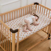 Protège-matelas pour bébé bleu ciel