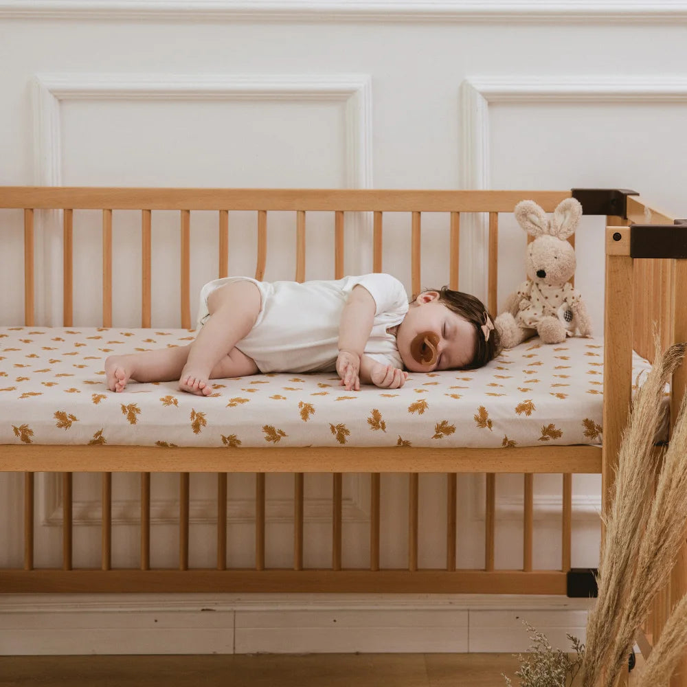 Protège-matelas pour bébé bleu ciel
