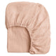 Drap-housse en gaze de coton doux rose poudre