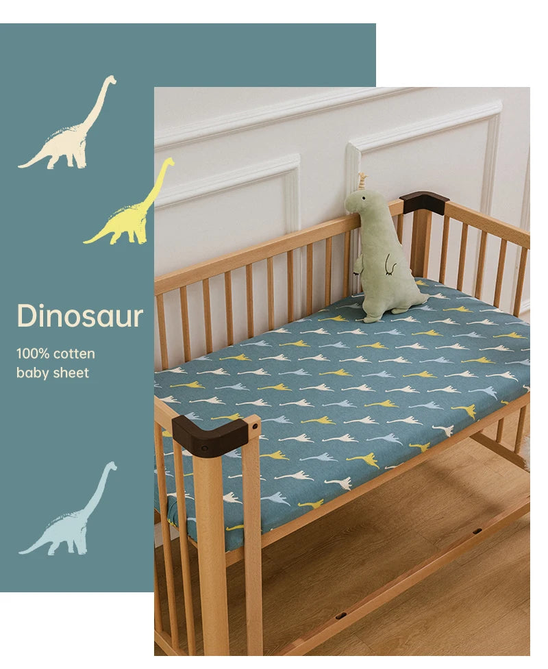 Protège-matelas pour bébé bleu ciel