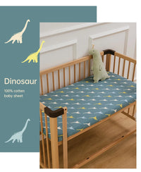 Protège-matelas pour bébé bleu ciel