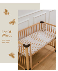 Protège-matelas pour bébé bleu ciel