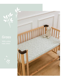 Protège-matelas pour bébé bleu ciel