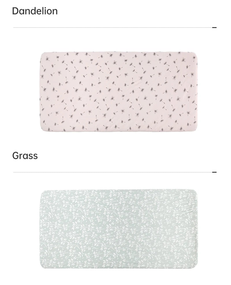 Protège-matelas pour bébé bleu ciel