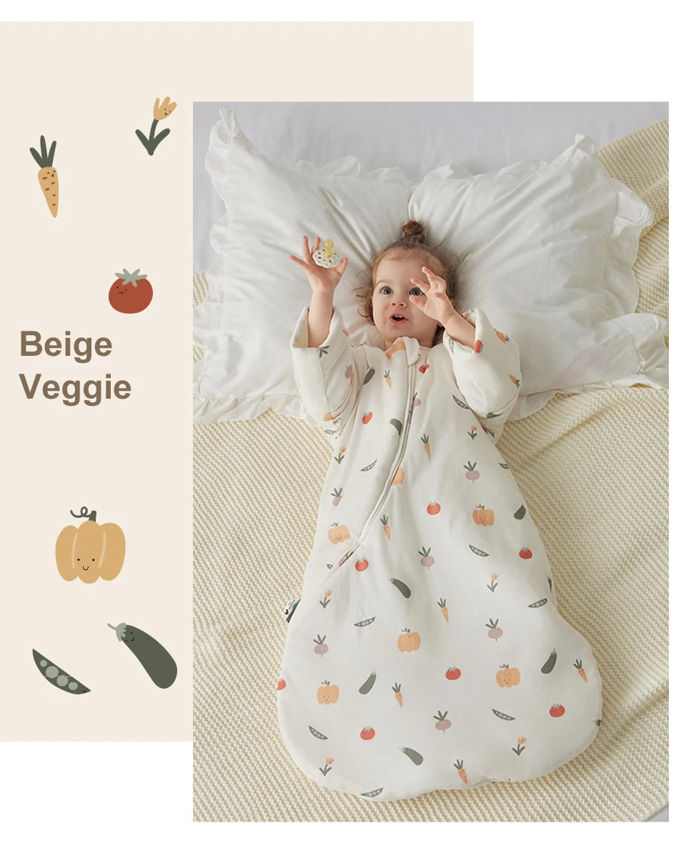 Gigoiteuse manche amovible legume beige