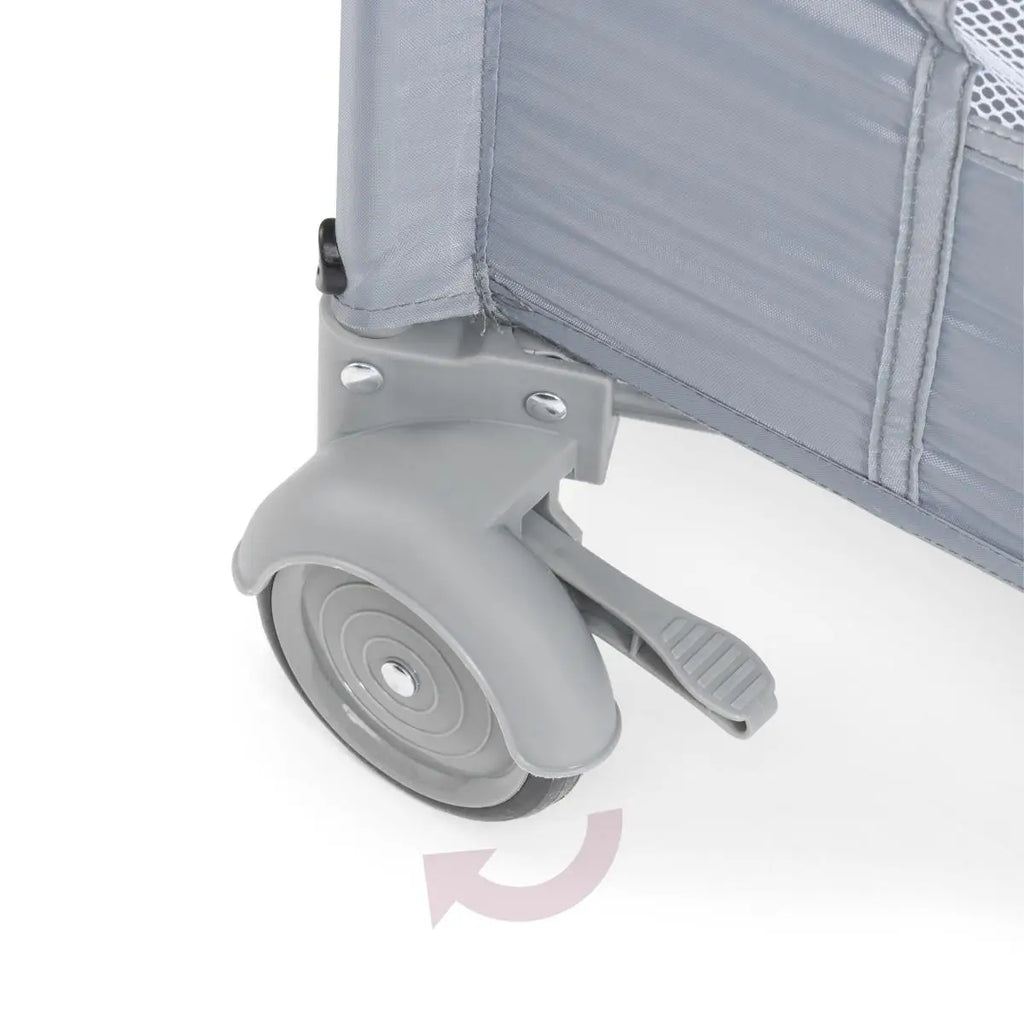 Moby-System 3-in-1 Closely Side-Sleeping Crib with Changing Table, Mattress, and Travel Bag for Babies, Playpen for Ages 0–3