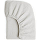 Drap-housse en mousseline de coton doux brume de lune