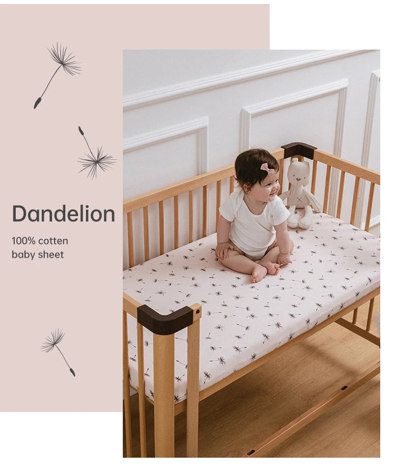 Protège-matelas pour bébé bleu ciel