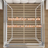 Barrière de lit bébé pliable - mise en situation chambre