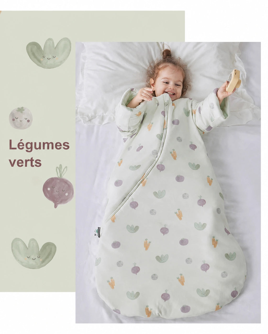 Gigoteuse bébé hiver - dimensions et gabarit