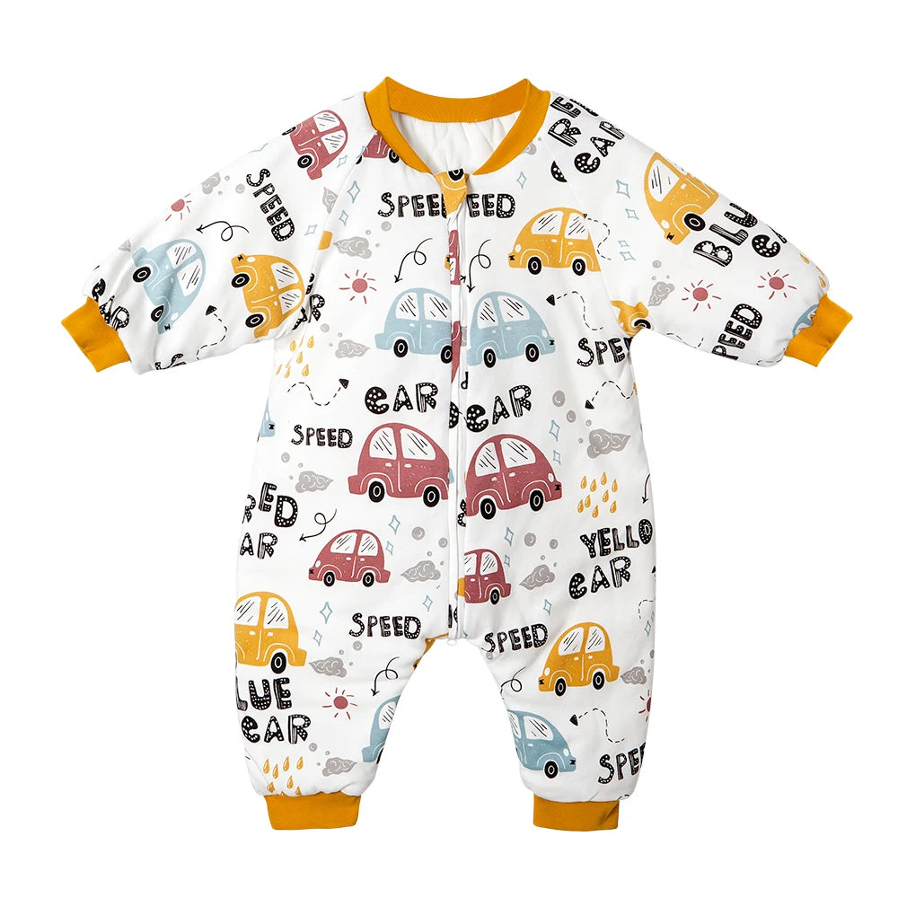 Gigoteuse évolutive enfant 1-4 ans motif voitures colorées