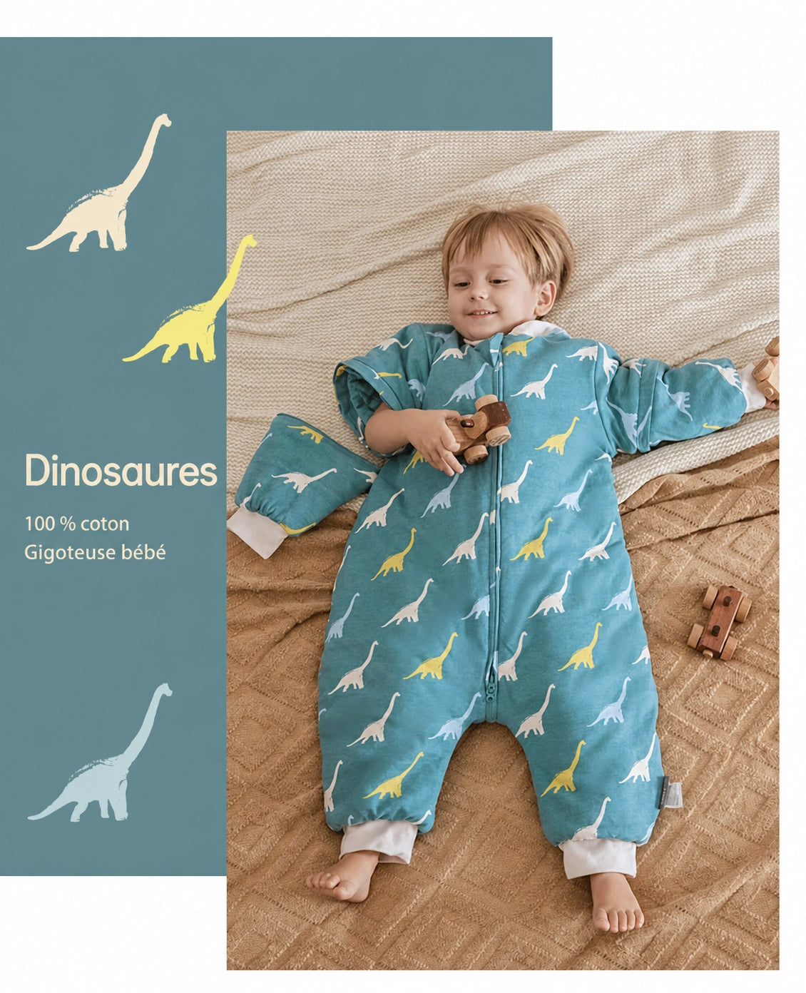 Gigoteuse évolutive hiver - portée par un enfant